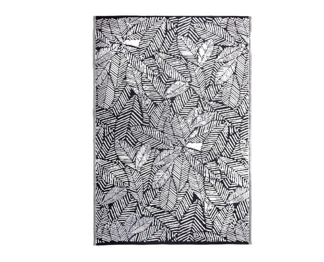 location tapis d'extérieur noir et blanc