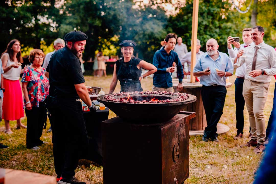 barbecue haut de gamme  pour un mariage festival