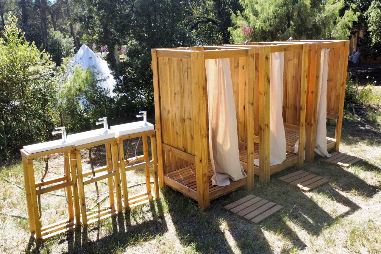 location de douches mobiles