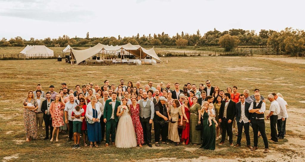 mariage en plein air