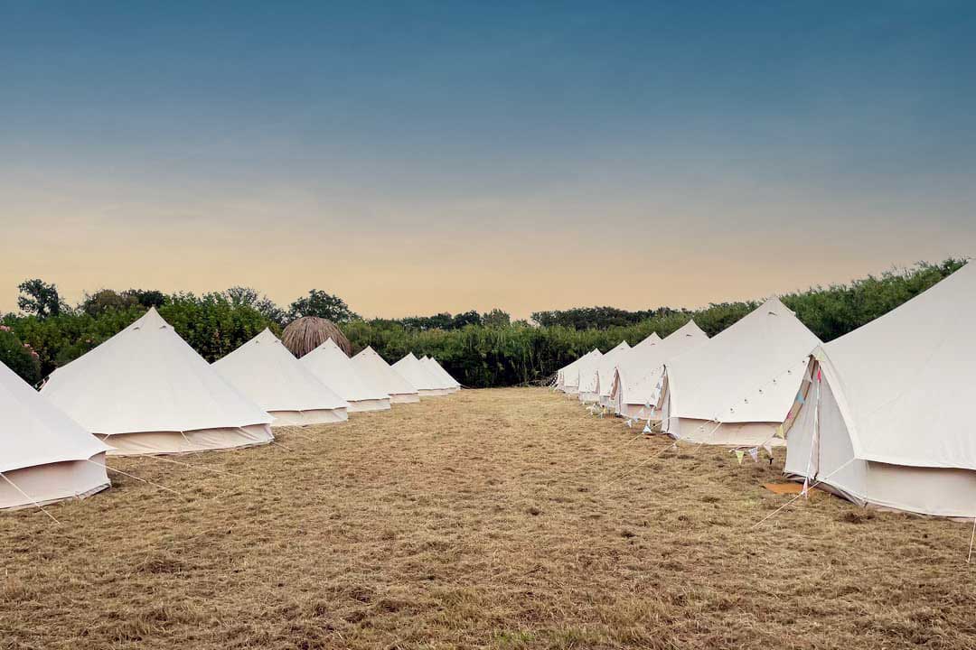 camp nature pour un séminaire en camargue