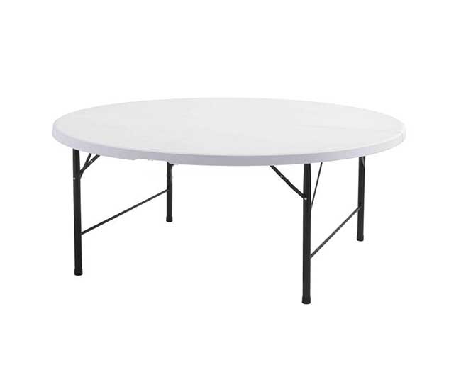 location table reception ronde 10 pers 180 cm
