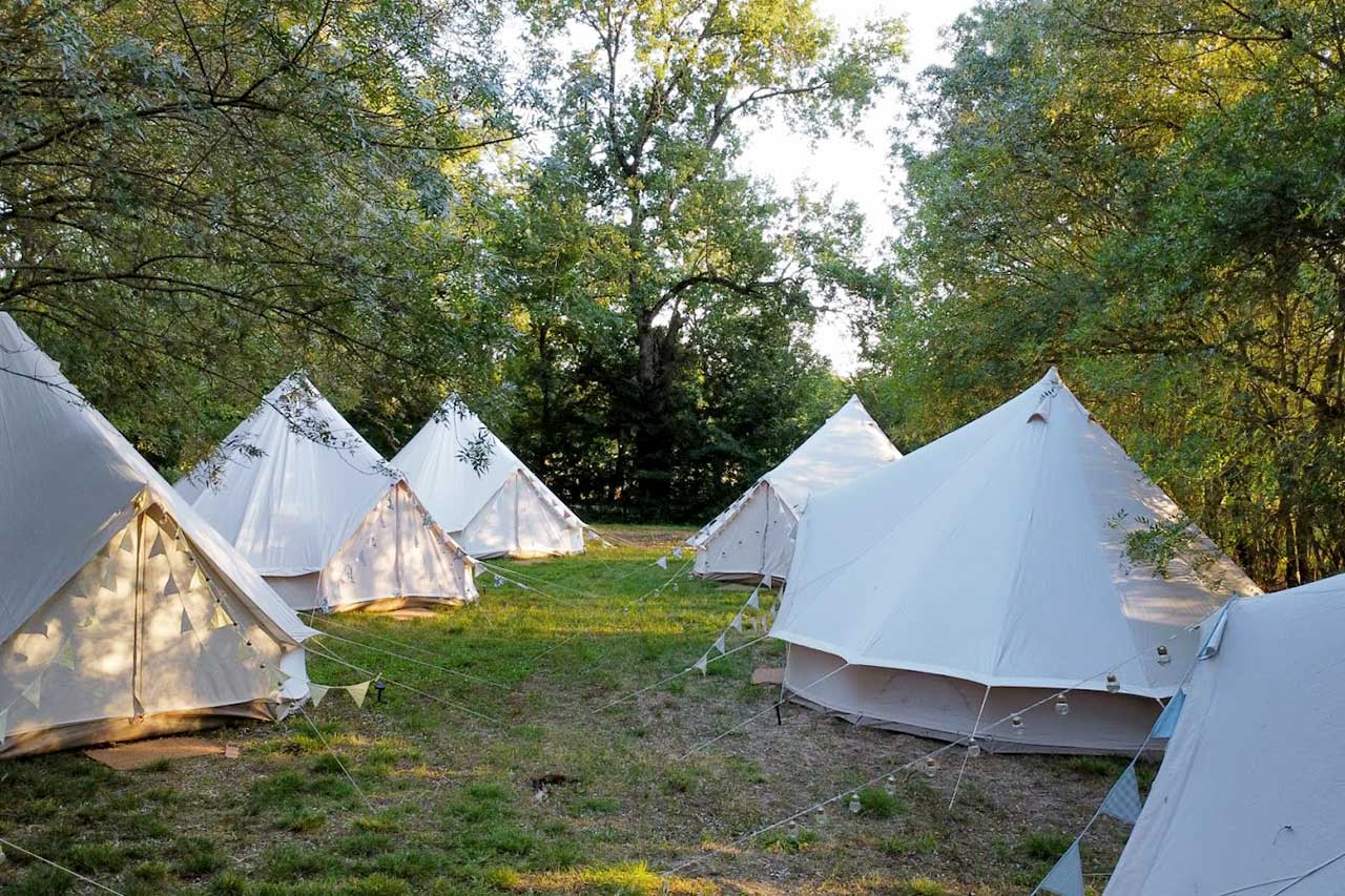 bivouac entreprise en tentes tipi nature