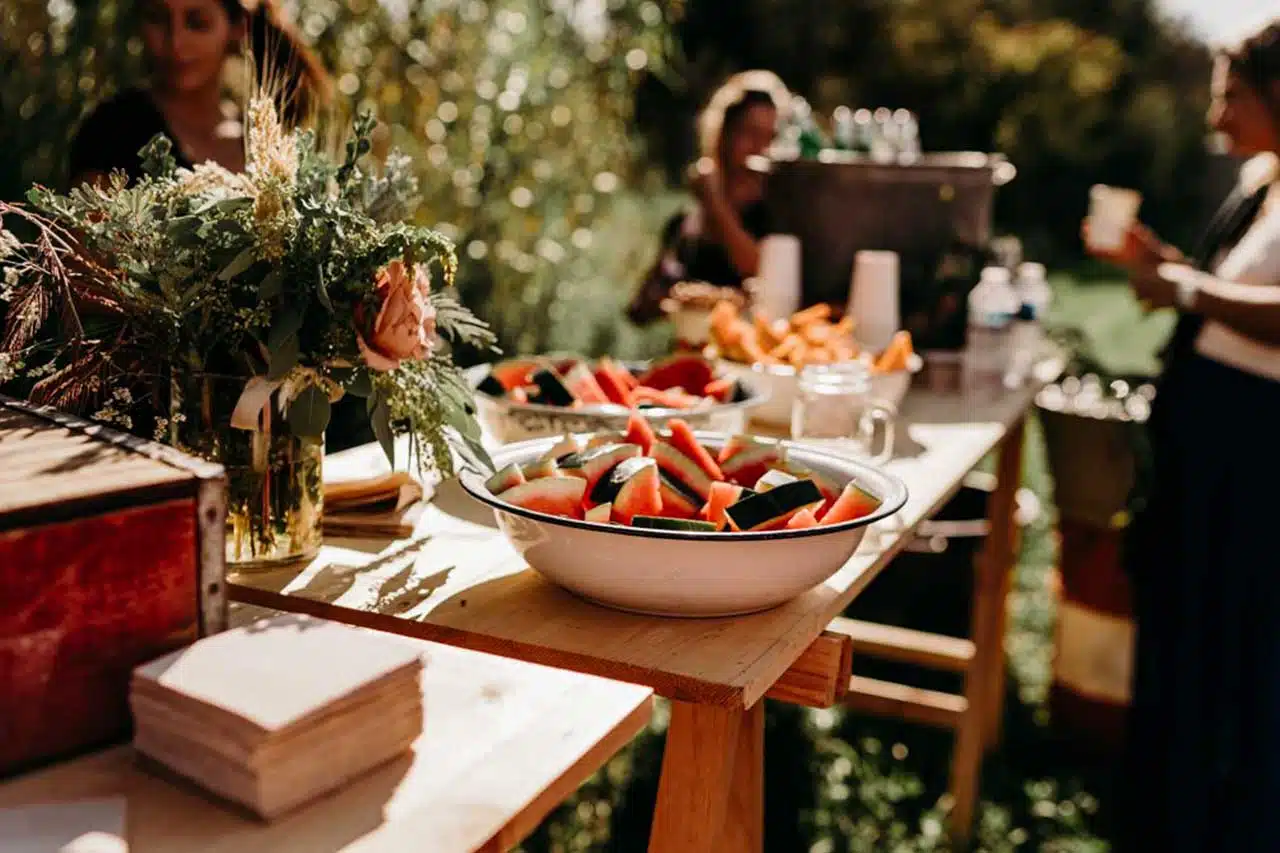 buffet mariage à domicile