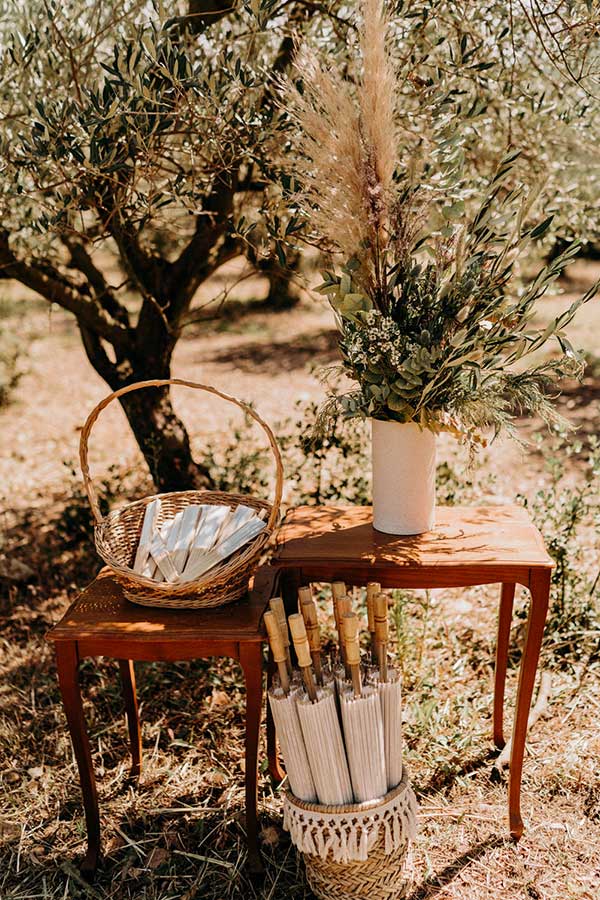 cadeau invités mariage en extérieur