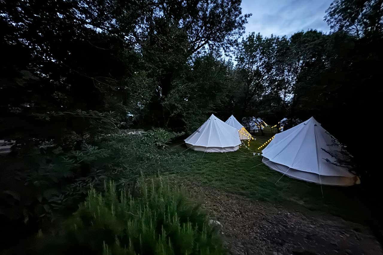 camping maison mariage