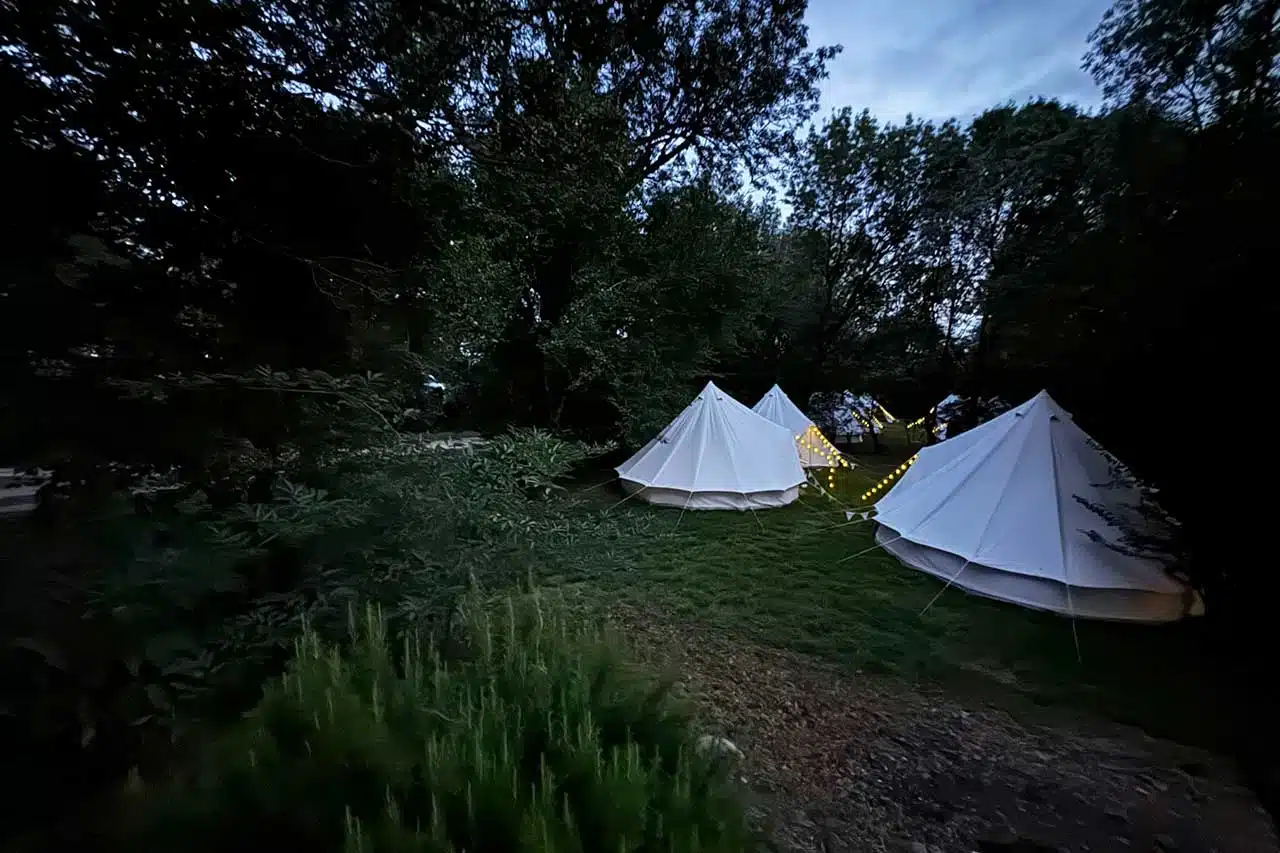 camping maison mariage