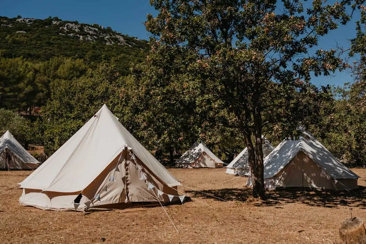 camping mariage a domicile