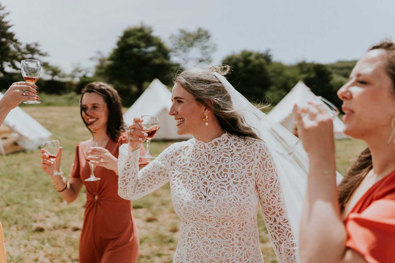 cocktail mariage en extérieur