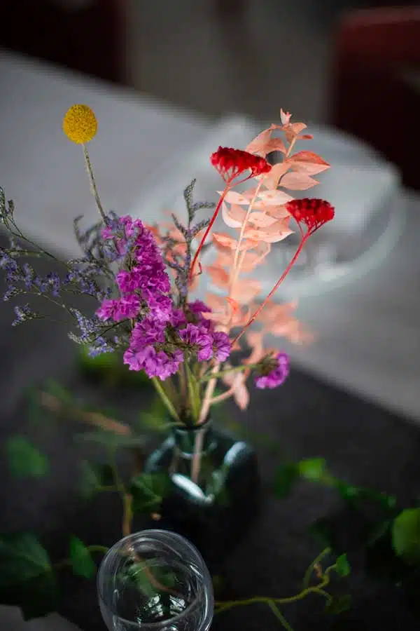 composition florale mariage bucolique à domicile