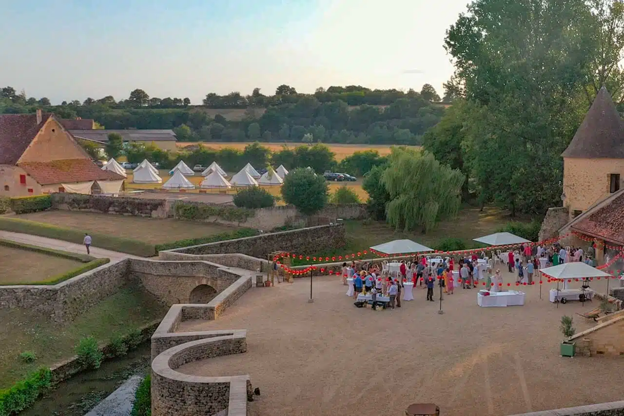 hébergement mariage à domicile