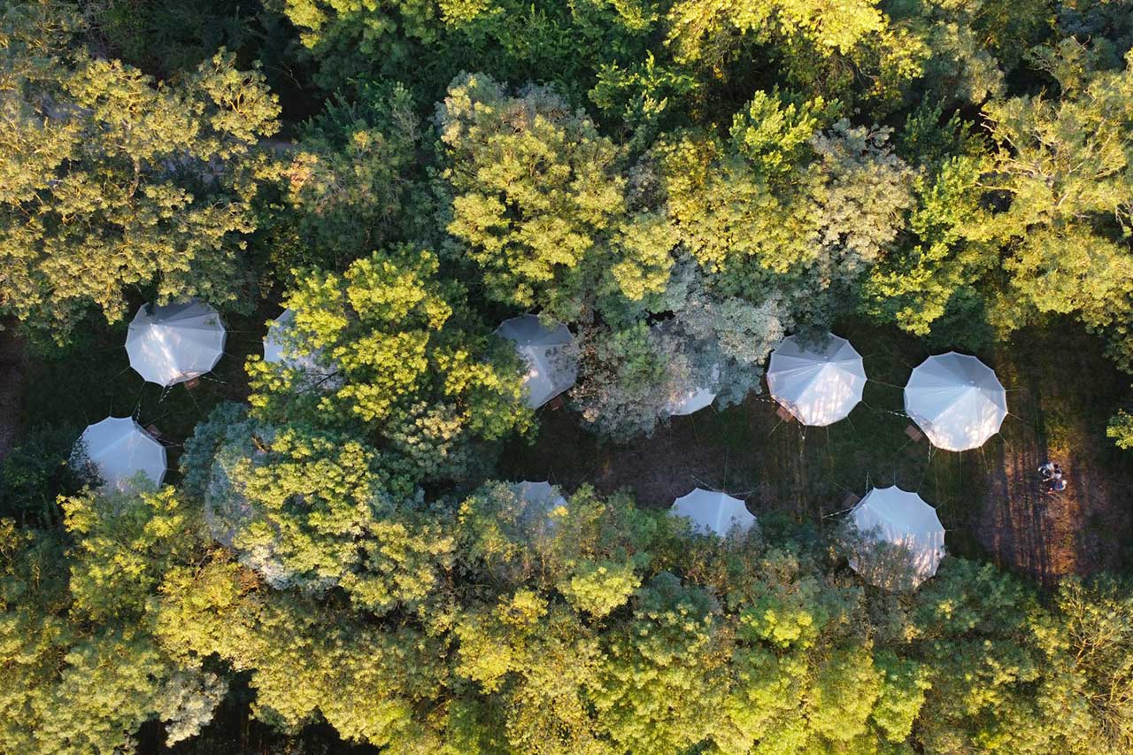 seminaire nature sous tent lodge luxe