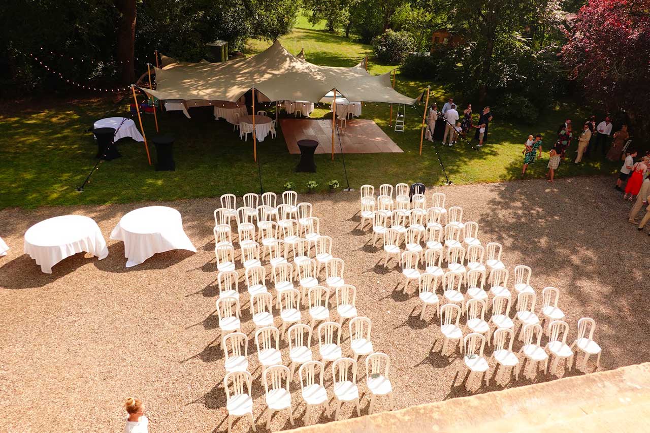 tente cérémonie laïque mariage