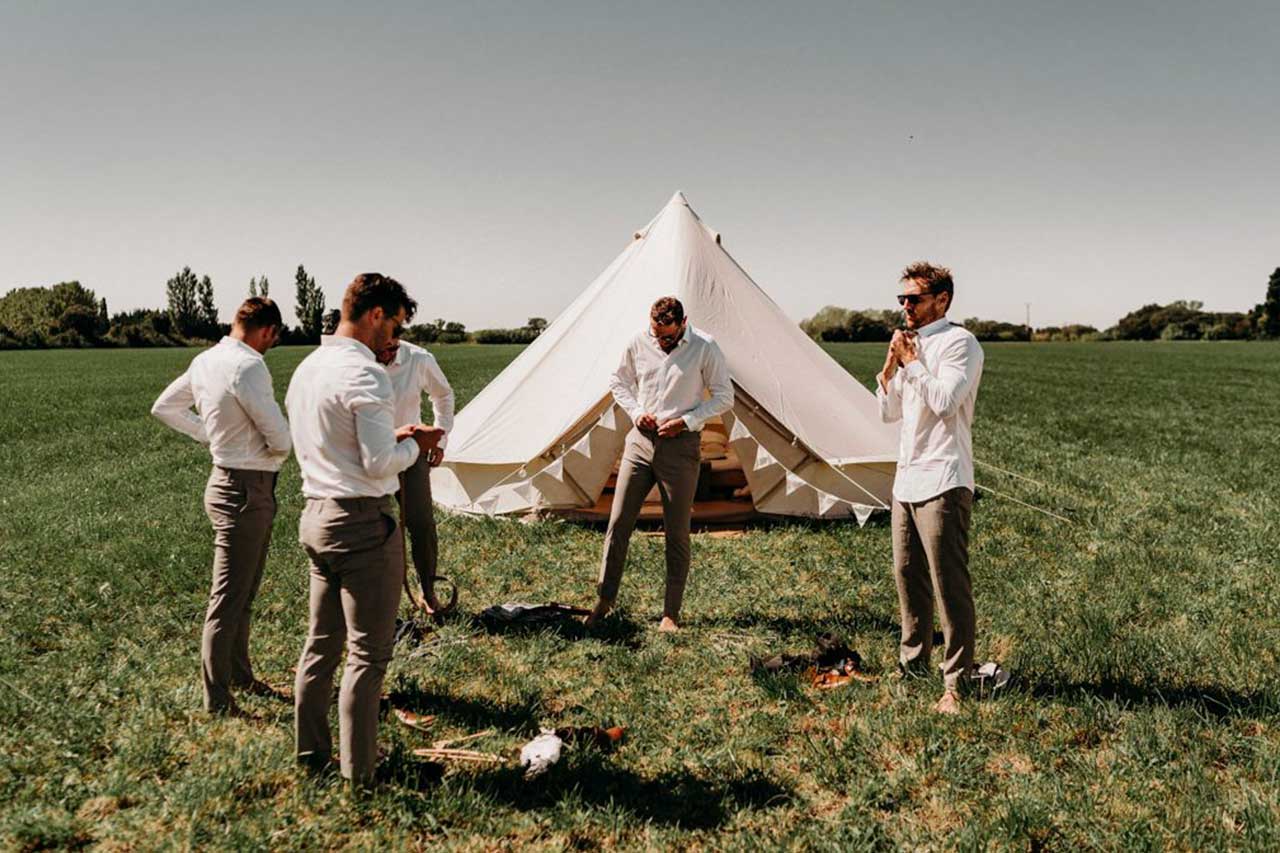 tente lodge glamping mariage bouches du rhône