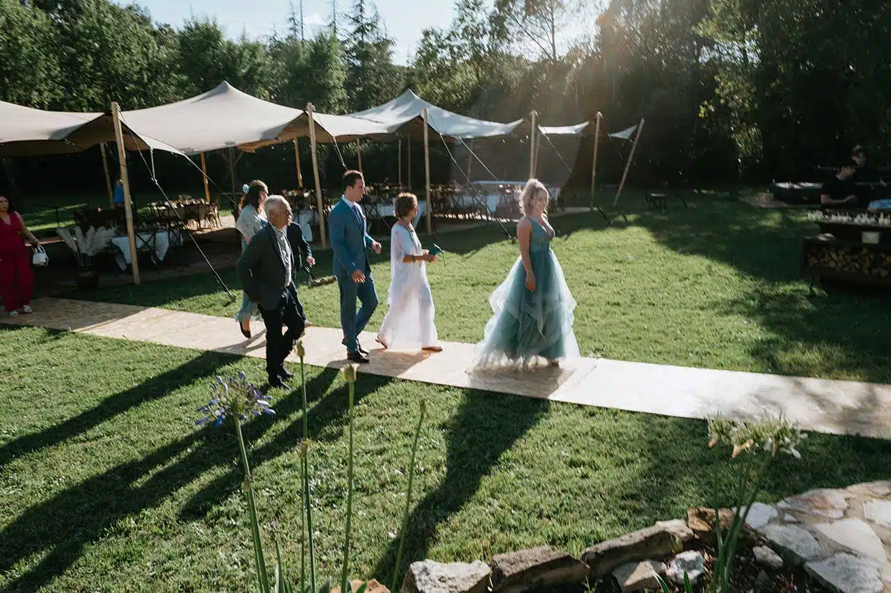tente stretch mariage luxe à domicile