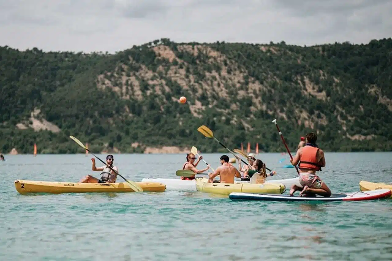 séminaire entreprise sportif kayak