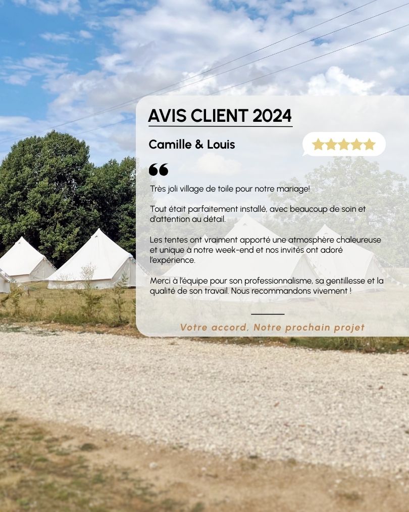 Avis client 2024 de Camille et Louis