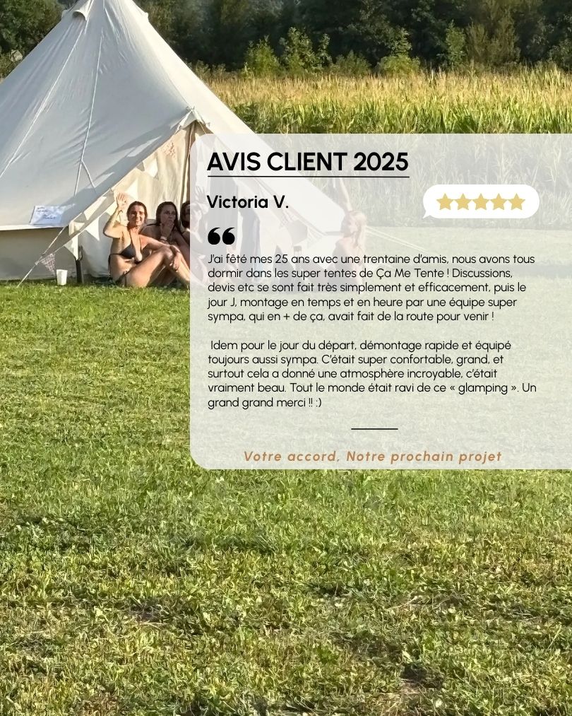 Avis client 2025 de Victoria V.
