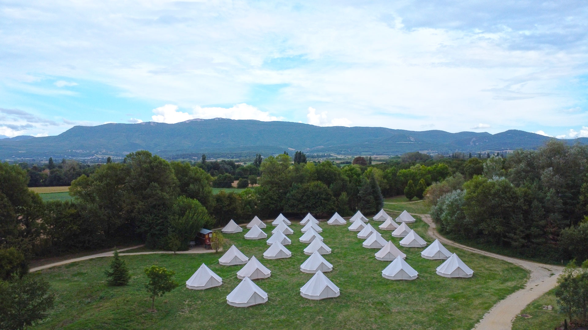 hébergement de luxe pour festivals hérault