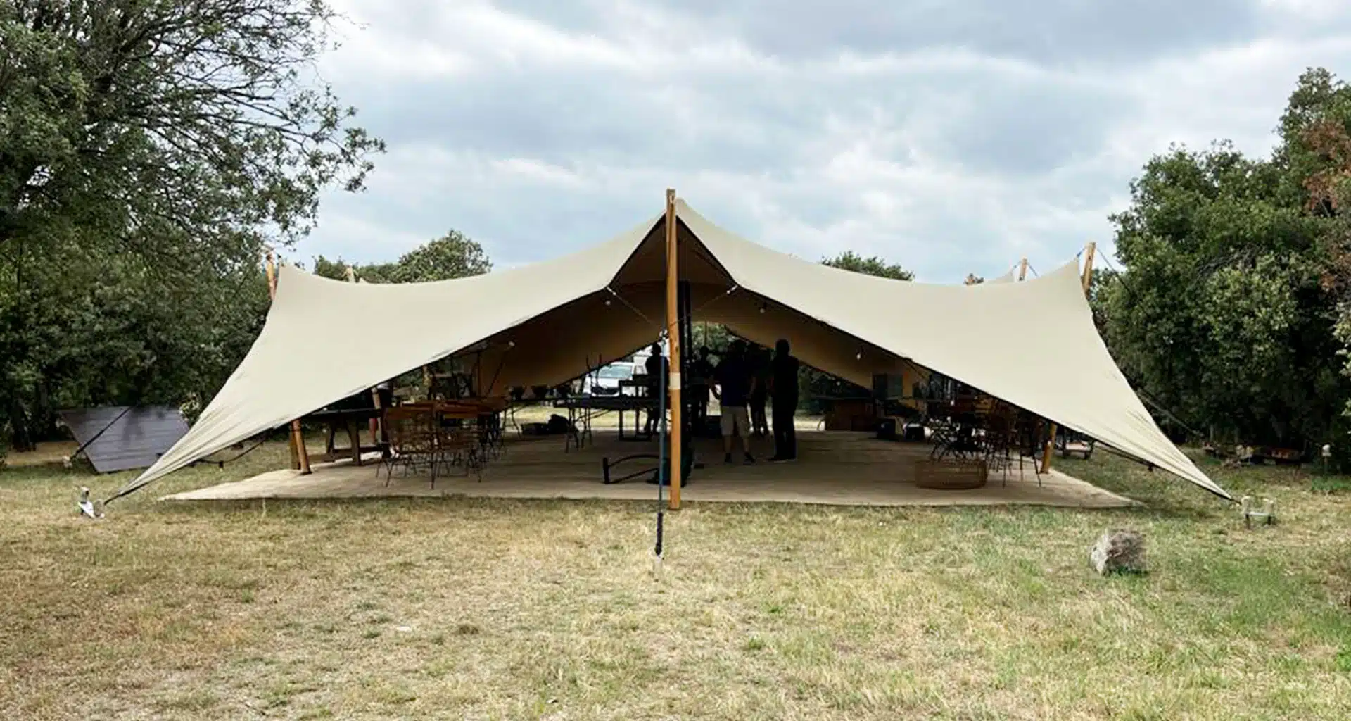 tente pour séminaire en Hérault