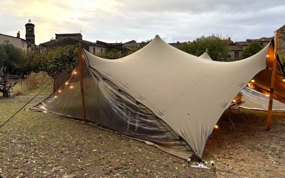 Comment protéger sa tente nomade de la pluie ? 