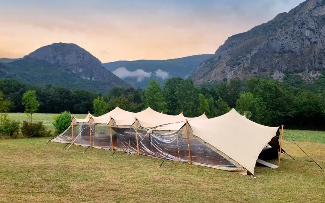 Location tente nomade : garantir confort et chaleur pour vos événements 